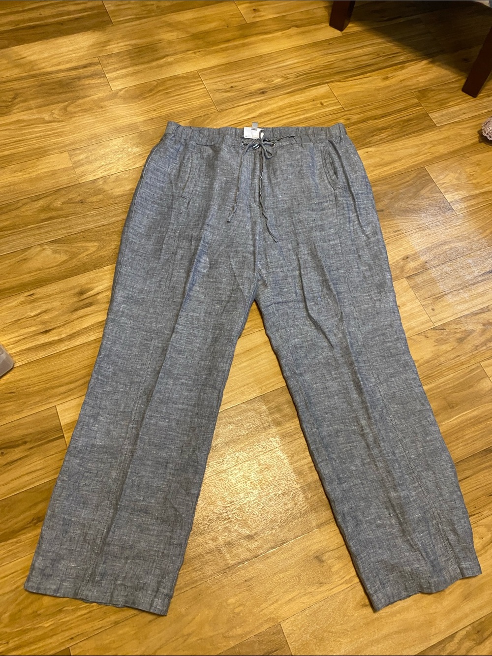 JM Collection 14P linen slacks